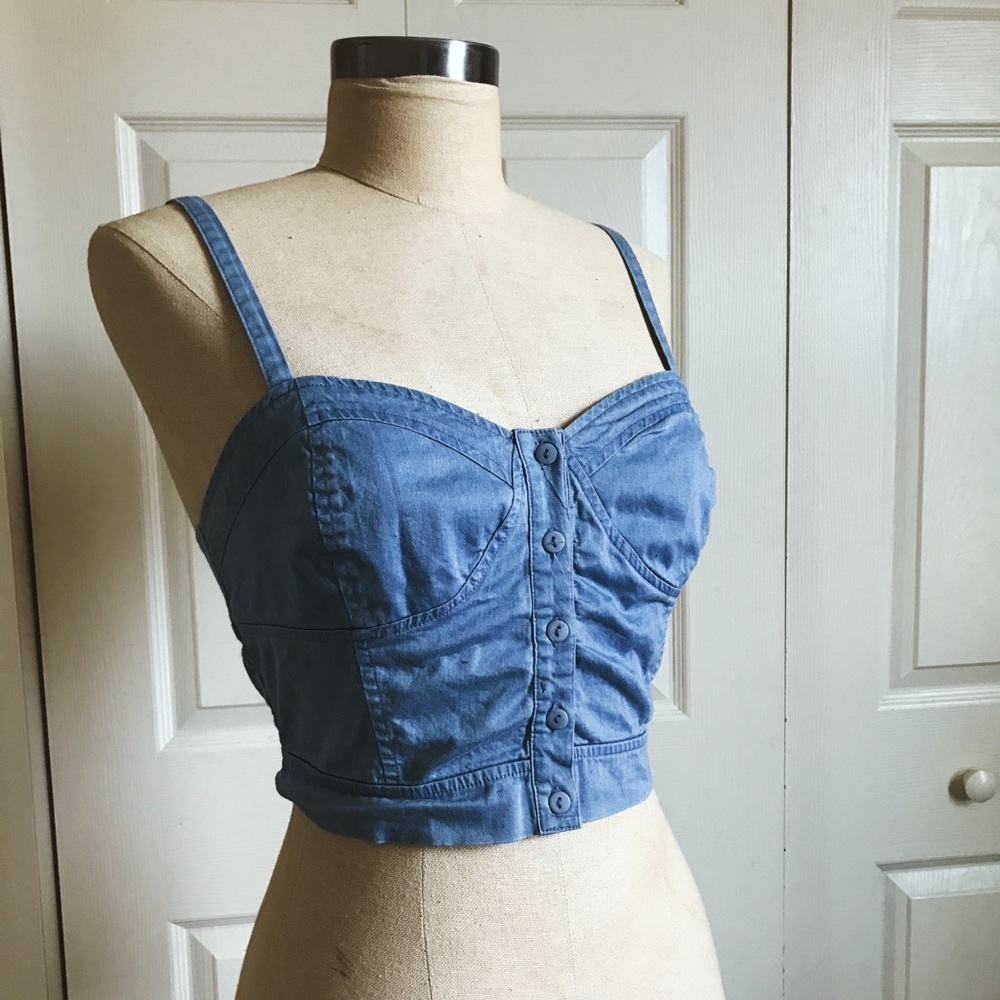 Nollie light blue bralette